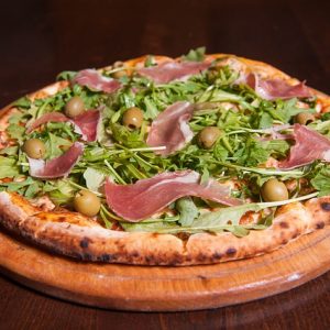 Pizza La muy verde con J